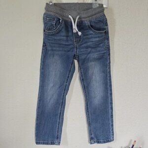 ⚡2/$15❤️Cat & Jack Blue Jeans with Gray Waistband